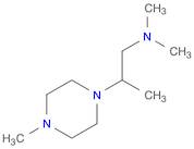 N,N-DIMETHYL-2-(4-METHYLPIPERAZIN-1-YL)PROPAN-1-AMINE