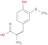 3-(4-HYDROXY-3-METHOXY-PHENYL)-2-METHYL-ACRYLIC ACID