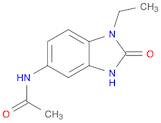 Acetamide, N-(1-ethyl-2,3-dihydro-2-oxo-1H-benzimidazol-5-yl)