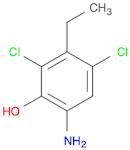 Phenol, 6-amino-2,4-dichloro-3-ethyl-