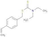 Carbamodithioic acid, N,N-diethyl-, (4-ethenylphenyl)methyl ester, homopolymer