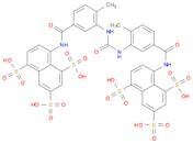 8-({4-methyl-3-[({2-methyl-5-[(4,6,8-trisulfonaphthalen-1-yl)carbamoyl]phenyl}carbamoyl)amino]benz…