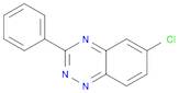 1,2,4-Benzotriazine, 6-chloro-3-phenyl-