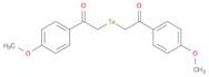 Ethanone, 2,2'-tellurobis[1-(4-methoxyphenyl)-