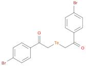 Ethanone, 2,2'-tellurobis[1-(4-bromophenyl)-