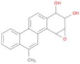 1,2-DIHYDROXY-3,4-EPOXY-1,2,3,4-TETRAHYDRO-6-METHYLCHRYSENE