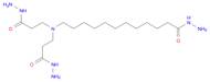 Dodecanoic acid, 12-[bis(3-hydrazino-3-oxopropyl)amino]-, hydrazide