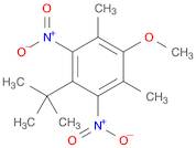 Benzene, 1-(1,1-dimethylethyl)-4-methoxy-3,5-dimethyl-2,6-dinitro-