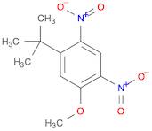 Benzene, 1-(1,1-dimethylethyl)-5-methoxy-2,4-dinitro-