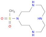 1,4,7,10-Tetraazacyclododecane, 1-(methylsulfonyl)-