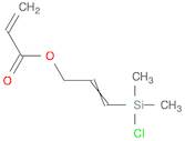 [(Z)-prop-1-enyl] (Z)-3-(chloro-dimethyl-silyl)prop-2-enoate