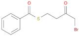 Benzenecarbothioic acid, S-(4-bromo-3-oxobutyl) ester