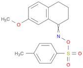 3,4-DIHYDRO-7-METHOXY-1(2H)-NAPHTHALENONE O-[(4-METHYLPHENYL)SULFONYL]OXIME