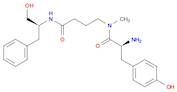 4-[[(2S)-2-AMINO-3-(4-HYDROXYPHENYL)PROPANOYL]-METHYL-AMINO]-N-[(2S)-1 -HYDROXY-3-PHENYL-PROPAN-2-…