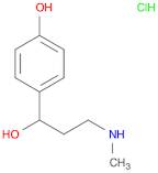 4-[1-hydroxy-3-(methylamino)propyl]phenol hydrochloride(1:1)