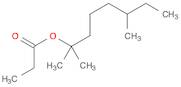 2,6-DIMETHYL-2-OCTYL PROPIONATE