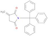 2,5-Pyrrolidinedione, 3-methylene-1-(triphenylmethyl)-