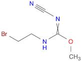 Carbamimidic acid, N-(2-bromoethyl)-N'-cyano-, methyl ester