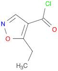 4-Isoxazolecarbonylchloride, 5-ethyl-