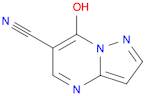 7-Hydroxypyrazolo[1,5-a]pyrimidine-6-carbonitrile