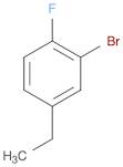 Benzene, 2-bromo-4-ethyl-1-fluoro-