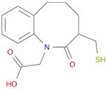 1-Benzazocine-1(2H)-aceticacid, 3,4,5,6-tetrahydro-3-(mercaptomethyl)-2-oxo-