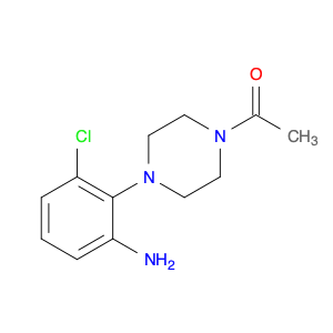 Ethanone,1-[4-(2-amino-6-chlorophenyl)-1-piperazinyl]-