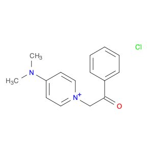 Pyridinium, 4-(dimethylamino)-1-(2-oxo-2-phenylethyl)-, chloride