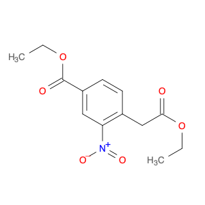 Ethyl 4-(2-ethoxy-2-oxoethyl)-3-nitrobenzoate