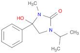 2-Imidazolidinone, 4-hydroxy-3-methyl-1-(1-methylethyl)-4-phenyl-