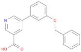 5-[3-(BENZYLOXY)PHENYL]NICOTINIC ACID