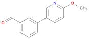 3-(6-Methoxypyridin-3-yl)benzaldehyde