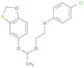 5-{1-[2-(4-chlorophenoxy)ethoxy]ethoxy}-1,3-benzoxathiole