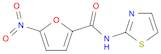 2-Furancarboxamide, 5-nitro-N-2-thiazolyl-