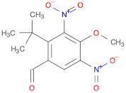 Benzaldehyde, 2-(1,1-dimethylethyl)-4-methoxy-3,5-dinitro-