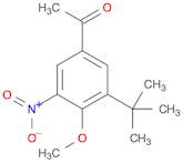 Ethanone, 1-[3-(1,1-dimethylethyl)-4-methoxy-5-nitrophenyl]-