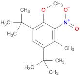 Benzene, 1,5-bis(1,1-dimethylethyl)-2-methoxy-4-methyl-3-nitro-