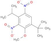 Benzene, 1-(1,1-dimethylethyl)-2-methoxy-4-(1-methylethyl)-3,5-dinitro-