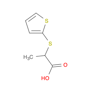 2-(thien-2-ylsulfanyl)propanoic acid