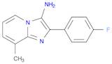 Imidazo[1,2-a]pyridin-3-amine, 2-(4-fluorophenyl)-8-methyl-