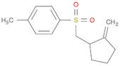 Benzene, 1-methyl-4-[[(2-methylenecyclopentyl)methyl]sulfonyl]-