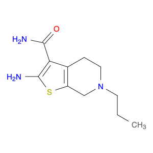 2-AMINO-4,5,6,7-TETRAHYDRO-6-PROPYL-THIENO[2,3-C]PYRIDINE-3-CARBOXAMIDE