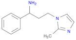 3-(2-METHYL-1H-IMIDAZOL-1-YL)-1-PHENYLPROPAN-1-AMINE