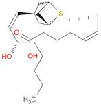 5-Heptenoic acid,7-[(1S,2R,3R,5S)-3-[(1E,3S)-3-hydroxy-1-octen-1-yl]-6-thiabicyclo[3.1.1]hept-2-yl…