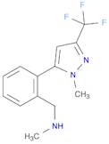 Benzenemethanamine,N-methyl-2-[1-methyl-3-(trifluoromethyl)-1H-pyrazol-5-yl]-