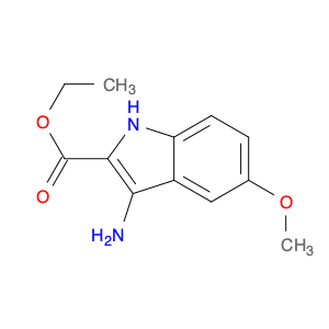 1H-Indole-2-carboxylic acid, 3-amino-5-methoxy-, ethyl ester