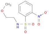 Benzenesulfonamide, N-(2-methoxyethyl)-2-nitro-