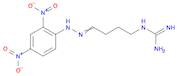 Guanidine, [4-[(2,4-dinitrophenyl)hydrazono]butyl]-