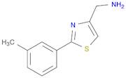 4-Thiazolemethanamine,2-(3-methylphenyl)-