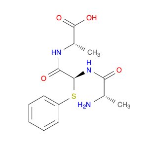 L-Alanine, N-[N-L-alanyl-(S)-2-(phenylthio)glycyl]-